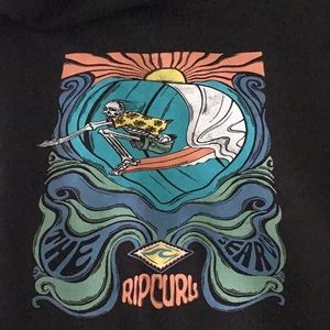 Shred til your dead RipCurl hoodie